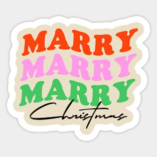 Marry Christmas Retro Christmas Vol.2 Sticker